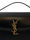 Saint Laurent Mini Logo Plaque Shoulder Bag — Same as shown — Size One Size — Side View