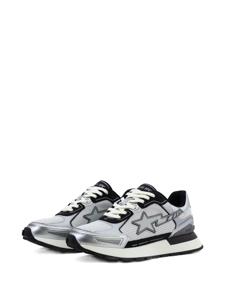 A Bathing Ape?Star-Lightning Low-Tops — Black — Size US M 5.5 - US W 7 — Side View