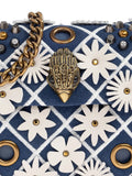 Kurt Geiger London Small Kensington Flower Embellished Shoulder Bag — Same as shown — Size One Size — Top View