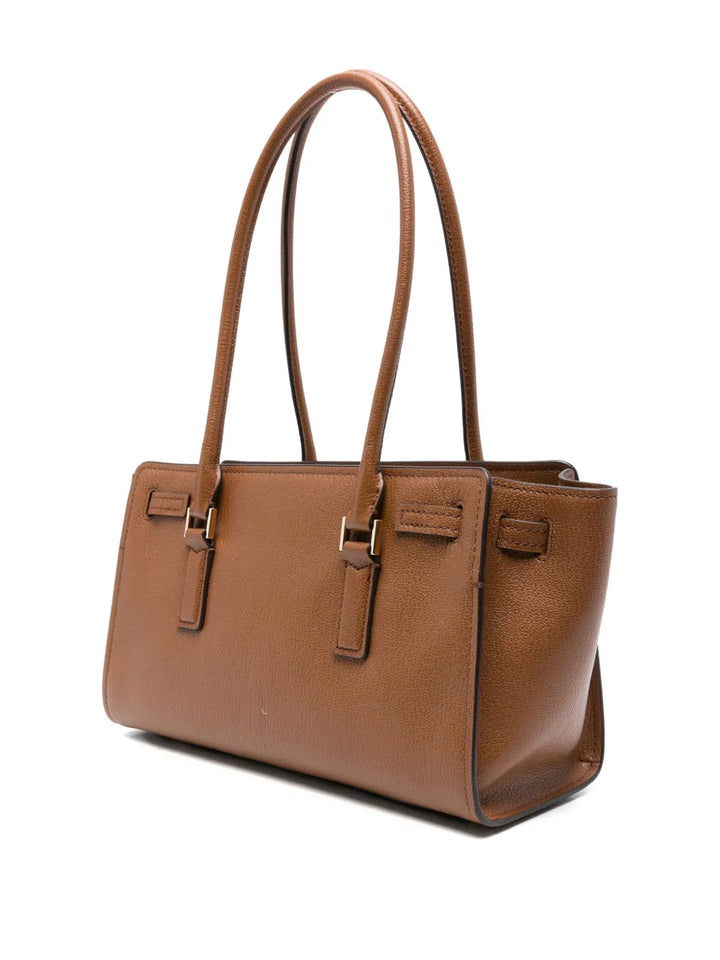 Michael Michael Kors Top Handle Leather Shoulder Bag — Same as shown — Size One Size — Back View
