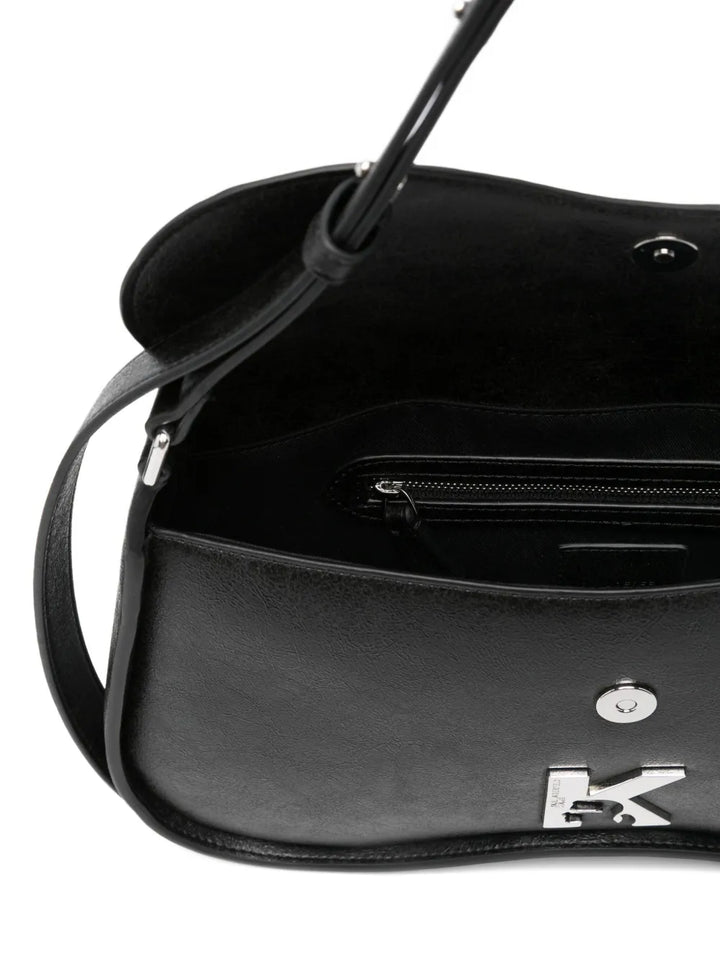 Karl Lagerfeld K Logo Curved Shoulder Bag — Same as shown — Size One Size — Detail View