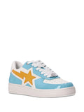 A Bathing Ape?Star Lightning Sneakers — Light Blue — Size US M 3.5 - US W 5 — Side View