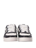A Bathing Ape?Sta Logo-Patch Sneakers — Black — Size US M 3.5 - US W 5 — Top View