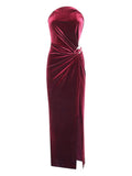 Self Portrait Bandeau Maxi Dress — Same as shown — Size XS — Front View