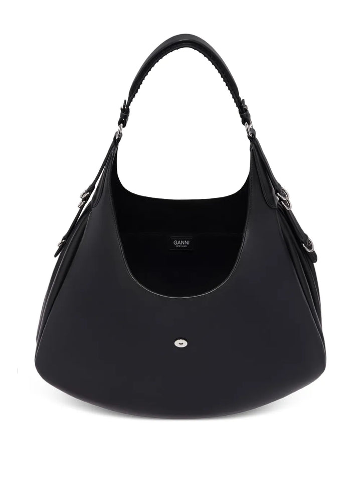 Ganni Hardware Detail Shoulder Bag — Same as shown — Size One Size — Top View