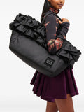 Ganni Ruffled Detail Shoulder Bag — Same as shown — Size One Size — Side View