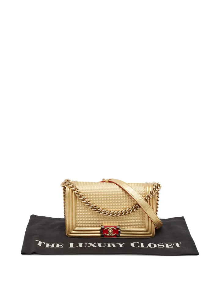 Chanel Pre Owned Boy Chanel Shoulder Bag — Same as shown — Size One Size — Detail View