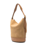 Polo Ralph Lauren Medium Secchiello Braided Handle Bucket Bag — Same as shown — Size One Size — Back View