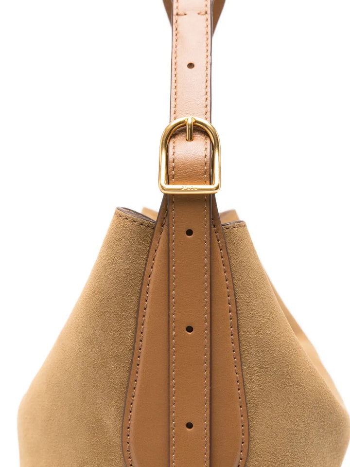 Polo Ralph Lauren Medium Secchiello Braided Handle Bucket Bag — Same as shown — Size One Size — Top View