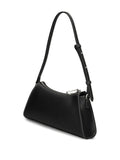 Karl Lagerfeld Jeans Zip Detail Curved Shoulder Bag — Same as shown — Size One Size — Back View