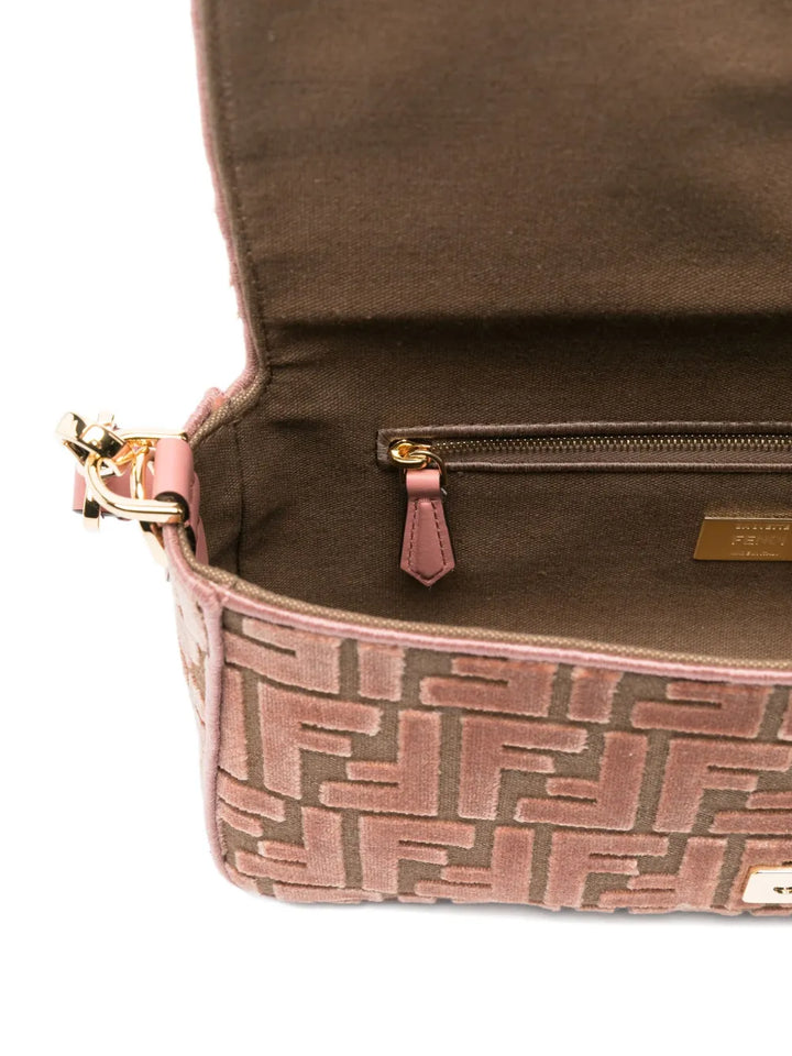 Fendi Medium Baguette Ff Pattern Shoulder Bag — Same as shown — Size One Size — Detail View