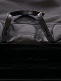 Balmain Zip Detail Leather Tote Bag — Same as shown — Size One Size — Top View
