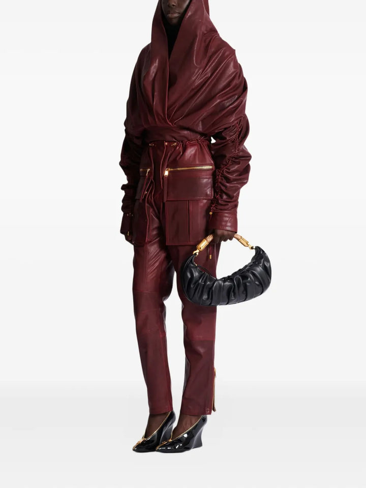 Balmain Medium Ebene Shoulder Bag — Same as shown — Size One Size — Side View