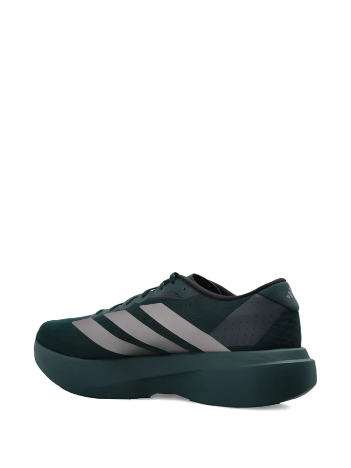 adidas Adizero Evo Sl Sneakers — Dark Green — Size US M 9 - US W 10.5 — Back View
