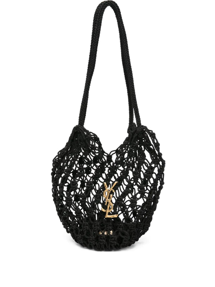 Saint Laurent Knotted Tote Bag — Same as shown — Size One Size — Front View