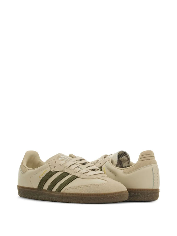 adidas Samba Og Sneakers — Beige — Size US M 5 - US W 6.5 — Side View