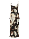 Nanushka Ruched Detail Midi Dress — Same as shown — Size S — Front View