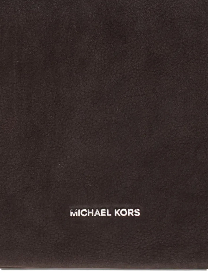 Michael Michael Kors Suede Leather Shoulder Bag — Same as shown — Size One Size — Lifestyle View