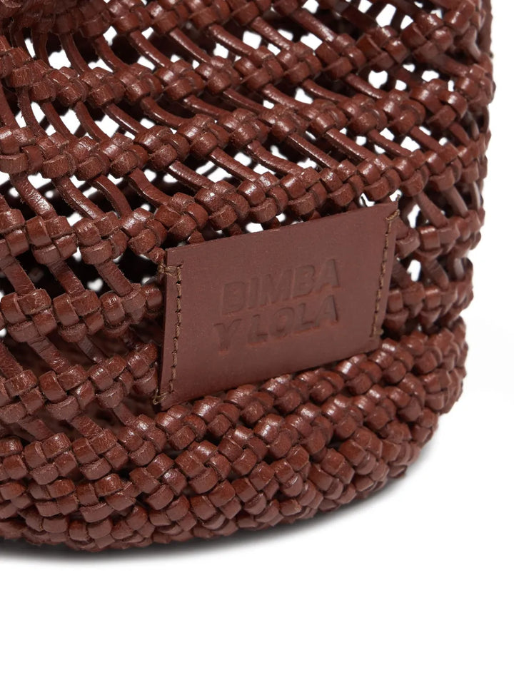Bimba Y Lola Plaited Leather Bucket Bag — Same as shown — Size One Size — Detail View