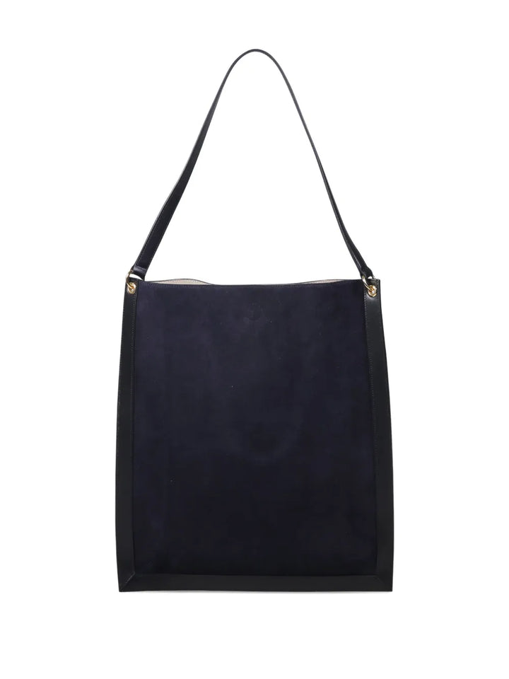 Wandler Suede Leather Shoulder Bag — Same as shown — Size One Size — Back View