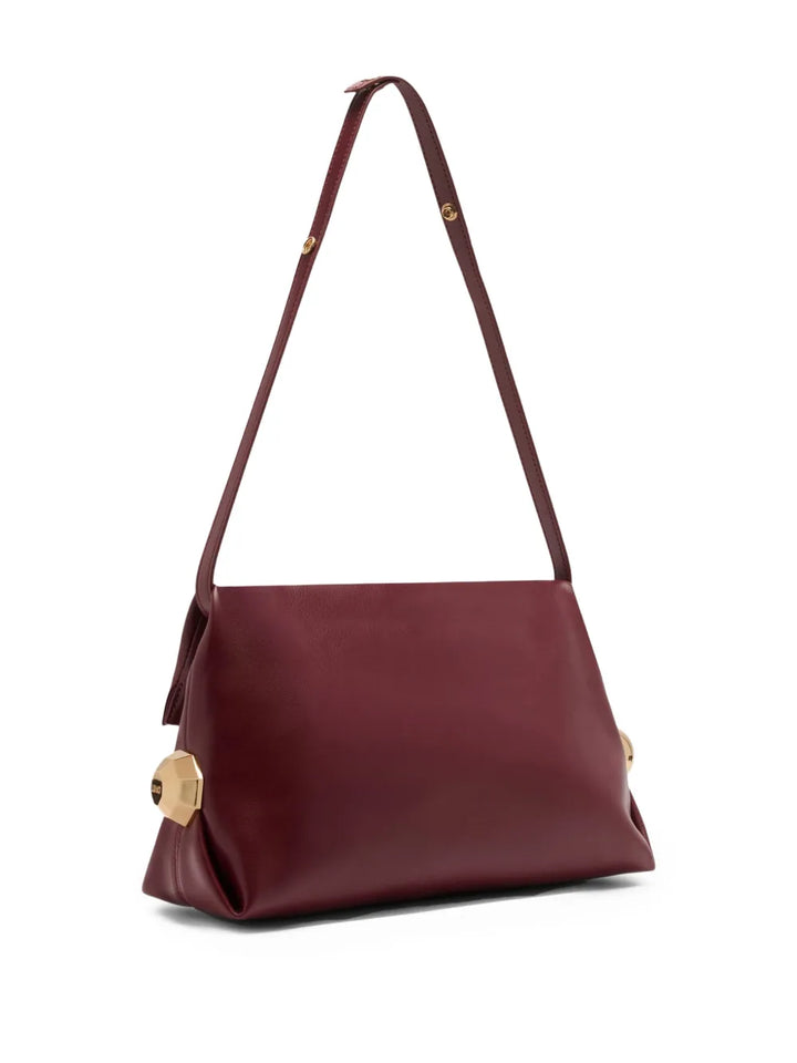 Liu Jo Better Folded Stud Shoulder Bag — Same as shown — Size One Size — Back View