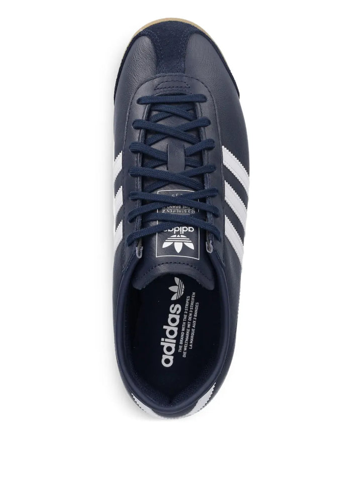 adidas Italia Leather Sneakers — Navy Blue — Size US M 11 - US W 12.5 — Back View