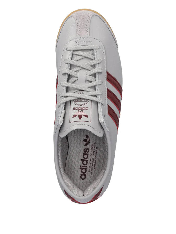 adidas Italia 70S Leather Sneakers — Grey — Size US M 11 - US W 12.5 — Back View