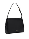 Furla Sfera Clasp Leather Shoulder Bag — Same as shown — Size One Size — Side View