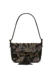 Maliparmi Beaded Floral Pattern Shoulder Bag — Same as shown — Size One Size — Front View