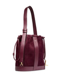 Lancel Medium Elles Suede Bucket Bag — Same as shown — Size One Size — Back View