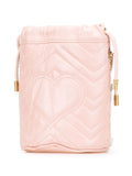 Gucci Pre Owned 2016 2025 Small Gg Marmont Leather Matelasse Bucket Bag — Same as shown — Size One Size — Back View