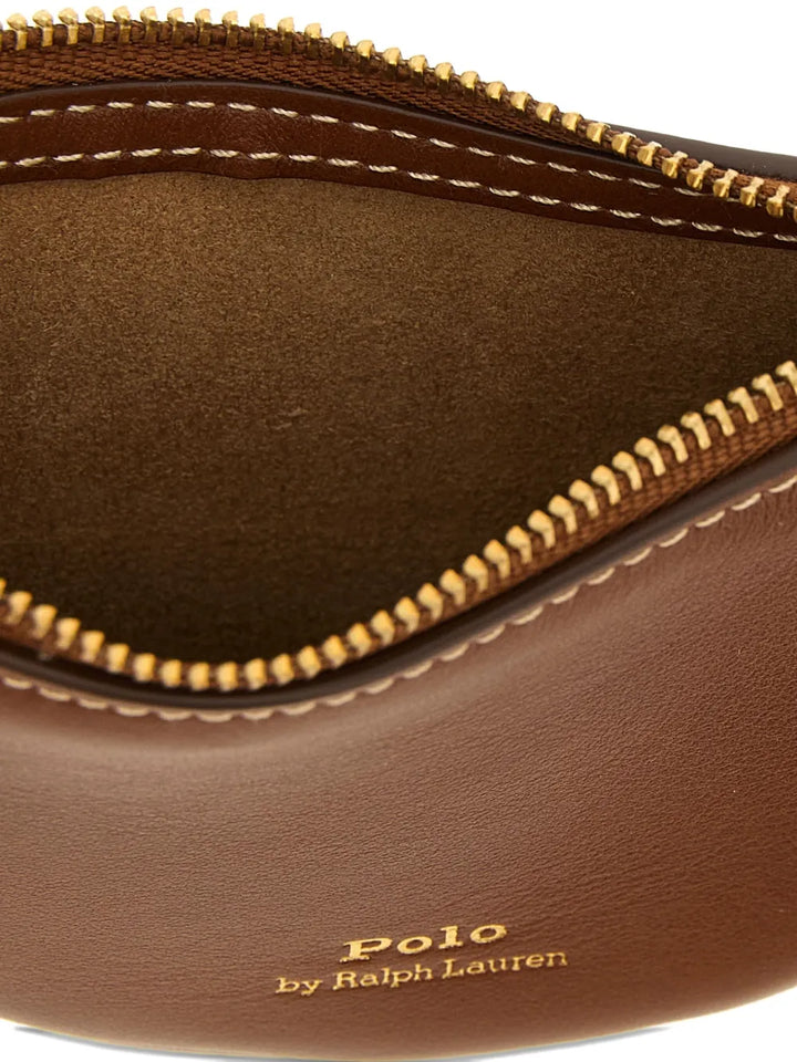 Polo Ralph Lauren Logo Detail Saddle Mini Bag — Same as shown — Size One Size — Back View