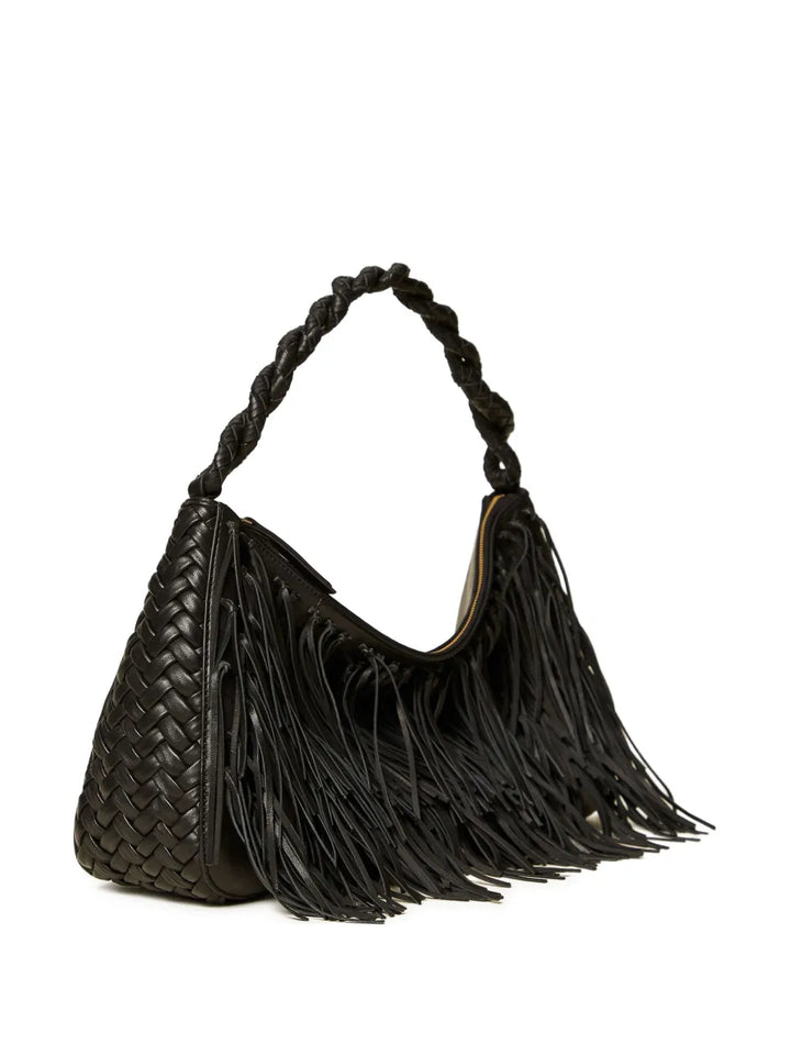 Twinset Medium Liliane Fringe Shoulder Bag — Same as shown — Size One Size — Front View