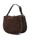 Etro Small Buckle Fastening Suede Shoulder Bag — Same as shown — Size One Size — Back View