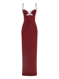 Nensi Dojaka V Wire Maxi Dress — Same as shown — Size XS — Front View