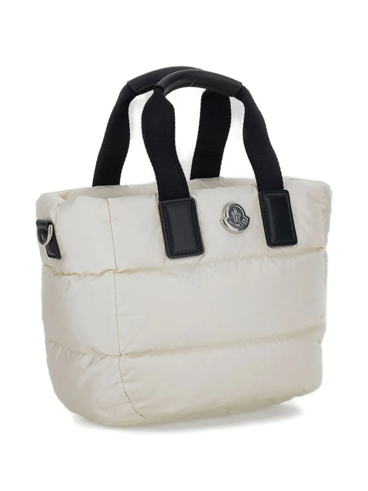 Moncler Caradoc Padded Top Handle Shoulder Bag — Same as shown — Size One Size — Back View