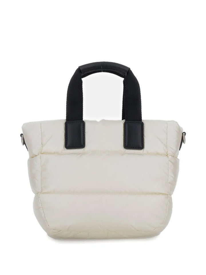 Moncler Caradoc Padded Top Handle Shoulder Bag — Same as shown — Size One Size — Side View