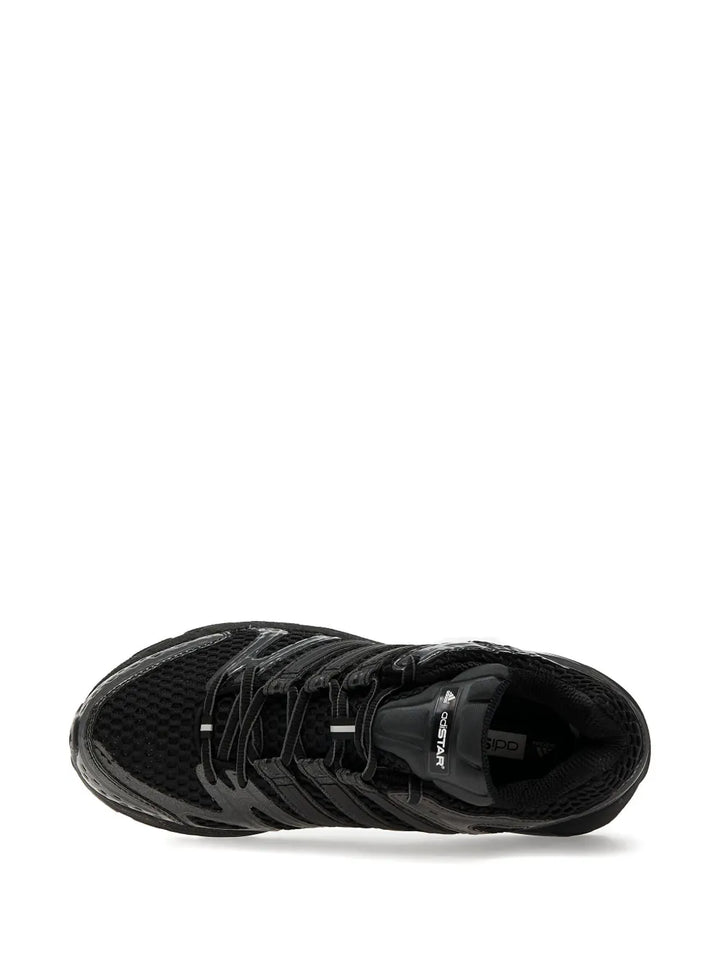 adidas Adistar Control 5 Mesh-Panel Sneakers — Black — Size US M 4.5 - US W 6 — Top View