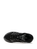 adidas Adistar Control 5 Mesh-Panel Sneakers — Black — Size US M 4.5 - US W 6 — Top View