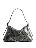 Zadigvoltaire Jim Wild Python Effect Shoulder Bag — Same as shown — Size One Size — Front View