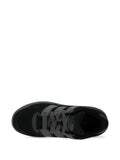 adidas Forum 2000 Three-Stripe Suede Sneakers — Black — Size US M 8.5 - US W 10 — Top View