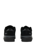 adidas Forum 2000 Three-Stripe Suede Sneakers — Black — Size US M 8.5 - US W 10 — Back View