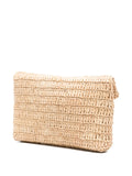 Saint Laurent Envelope Flap Woven Shoulder Bag — Same as shown — Size One Size — Side View