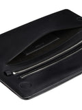 Courreges Leather Flap Clutch — Same as shown — Size One Size — Top View
