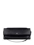 Courreges Leather Flap Clutch — Same as shown — Size One Size — Front View