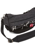 Diesel X Eastpak Frayed Denim Shoulder Bag — Same as shown — Size One Size — Detail View