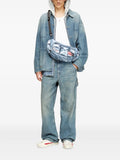 Diesel X Eastpak Trompe Loeil Denim Shoulder Bag — Same as shown — Size One Size — Side View