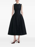 Self Portrait Embellished Tweed Dress — Black/ Red — Size XS — Front View