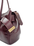Roberto Festa Emeralda Leather Shoulder Bag — Same as shown — Size One Size — Top View