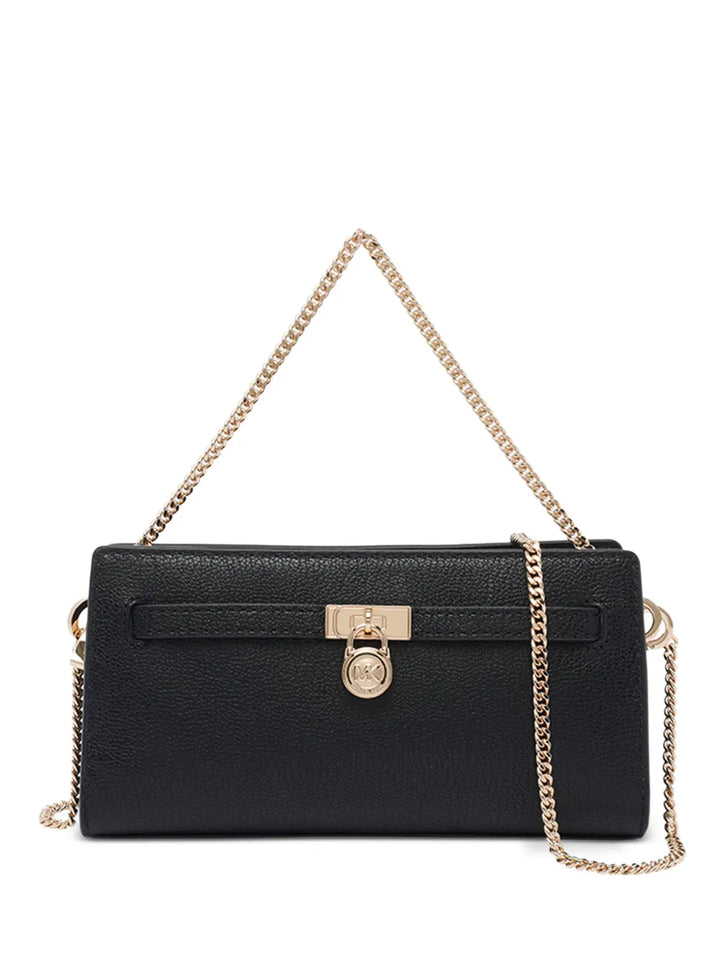 Michael Michael Kors Leather Shoulder Bag — Same as shown — Size One Size — Front View